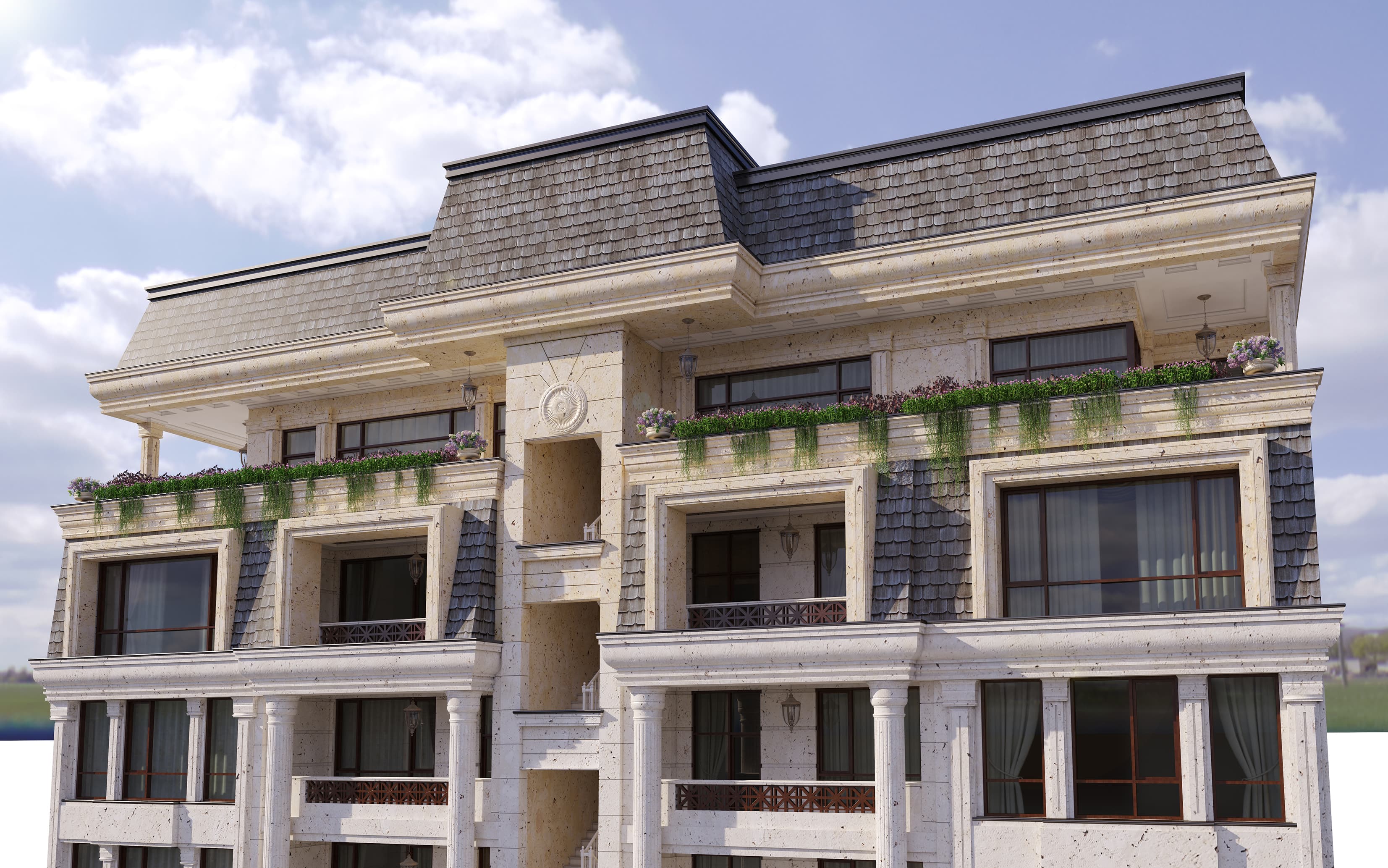 Client testimonial background image